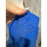 FIGS  Women's Catarina Scrub Top Size 4XL Royal Blue Workwear Blouse Photo 4