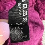 Free People Nantucket Fleece Pullover L Acai Half Zip Cozy Chic Jacket Outdoors Photo 11