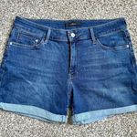 🦋 Mavi Highrise Denim Cuffed Shorts Size 12 Casual Blue Photo 0