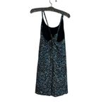 Athleta  Infinity dress built in with shorts blue leopard Sz M Photo 3