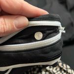 Lululemon  Run Inspire Crop II black and white striped cropped leggings Photo 2