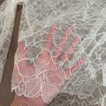 frame denim NWT Frame LACE MOCK NECK BLOUSE IN CREAM Photo 6