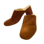 Nisolo All Day Brown Suede Heeled Mule Size 9 Photo 0