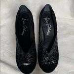 Sam Edelman Damen Nixie Suede Snakeskin Open-Toe Pump Heels Size 8 Photo 4