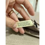 Kate Spade Pebble Leather Zip Up Pouch Clutch with Tassel Trim Gray Photo 7