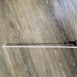 Charming Charlie  black and gold tone tassel necklace Photo 3