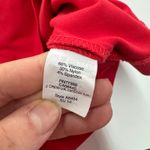 J.Crew Dress Womens 4 Red Pleated Mini A Line Scuba Tomato Girl Photo 4