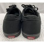 Vans  Womens Black Canvas Sneakers Size 9 SKU 1500 Photo 2