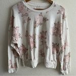 Alya  Pink White Floral Pajamas Long Sleeve And Pants Size Large Photo 1