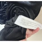 ZARA Black Velvet Dress Sz XS Ruched Mini Velour Cocktail Party Sleeveless Photo 7