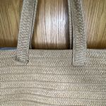 BTB Los Angeles Tropic Like Its Hot Straw Tote Tan Photo 6