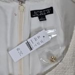 J.Crew  Sophia Wool‎ Blend scoopneck dress in tweed Natural 6 NWT Photo 5