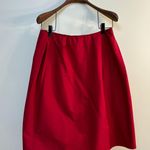 Prada Vintage Cherry Red Skirt Photo 0