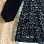 Nightcap  Black Lace Velvet Sleeve Dress Photo 3