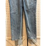 Old Navy  OG Straight High Rise Jeans Secret Slim Pockets Light Wash‎ Distressed Photo 2