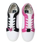 Disney Jack & Sally Shoes Womens 10 Sneakers Black Pink Skellington Nightmare Christmas Photo 8