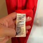 Coast coral high neck rhinestone embellished collar necklace dress Red Size 8 Photo 4