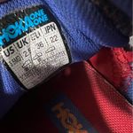 Hoka  Speedgoat 5 trail running shoes Blue Orange no toe laces size 36 euro Photo 3