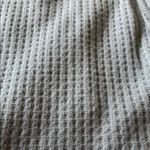 Honeydew Cozy Waffle Knit Lounge Pants in Light Gray Size M Photo 3