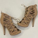 Soda Cream Lace Up Gladiator High Heels - Woman’s Size 7 Photo 0