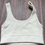 L'Academie Blayke Knit Bra in Moss Gray Photo 2
