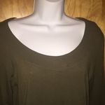 Masai Clothing Company Brown/Olive Boatneck Shirt Size Medium Brown Photo 3