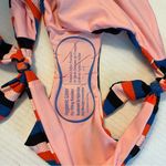 Kate Spade Bikini Bottoms Multicolored Stripes Side Tie Bow REVERSIBLE Sz L NWT Photo 7