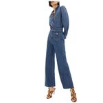 Veronica Beard  High-Rise Wide Leg Jeans w/ Tags Size 26 NWT Photo 5