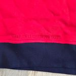 Terez NWT  Pink Red Colorblock Oversized Pullover Crewneck Sweatshirt Size XS Photo 4