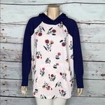 LuLaRoe NWT Size 2XL Navy Blue - Pink Floral Print Amber Hoodie Sweatshirt Photo 1
