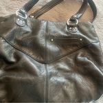 b. makowsky Black Leather Shoulder Bag Photo 2
