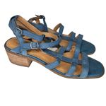 Lucky Brand  Blue Heeled‎ Sandals Photo 2