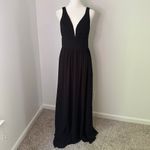 Lulu's Leading Role black sleeveless maxi dress size S Photo 1