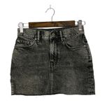 All Saints Betty Dark Gray Mini Denim Skirt 0 Photo 16