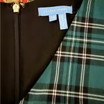 Draper James  Angie Green Plaid Shift Dress With Ruffle Bell Sleeves Photo 6