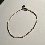 Park Lane Women’s Dainty Signed Gold Tone Chain Bracelet 7 1/4 Inch Photo 7