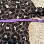 Andrée Andree by unit brown‎ and black leopard blouse with bell sleeves size 2X Photo 4