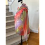 Victoria's Secret Victoria Secret Sport Rainbow Red Purple Green Zip Track Running Hoodie Photo 3