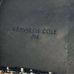 Kenneth Cole  Black and gold Tweed Loafers Photo 5