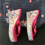 Nicole Lee Pink wedge Sandals Photo 11