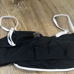 Black and White Bikini Set high waisted bottoms small Photo 1