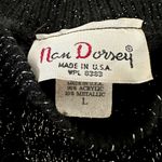 None VTG Metallic Heart Sweater Photo 1