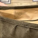 Esprit  Narissa Faux Suede Olive Green Flats Size 8.5 Photo 1