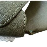 Eileen Fisher Winnie olive green tumbled leather wedge espadrilles shoes Sz 9 Photo 7