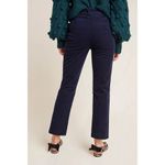 Anthropologie NWT The Essential Corduroy Cropped Flare Trousers Size 2. A42 Photo 4