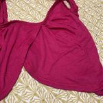 Lululemon hot pink crop top Photo 3