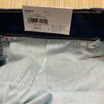 Nine West Women's Kick Flare Jeans Size 14 Dark Wash High Rise Frayed Hem Denim Photo 7