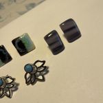 Lot Of 4 Women’s Costume Earrings Pierced Mix Photo 1