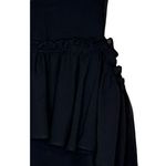 Gianni Bini Giani Bini Women's Dress Mini Sleeveless Cold Shoulder Lace Lined Black Small Photo 1