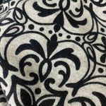 Foxcroft  Floral Gray Black Cardigan Photo 7